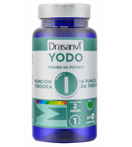 Iodo mineral - 60 Comprimidos - Drasanvi